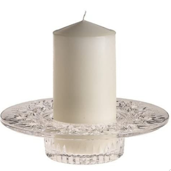 Waterford Bethany Crystal pillar candle holder